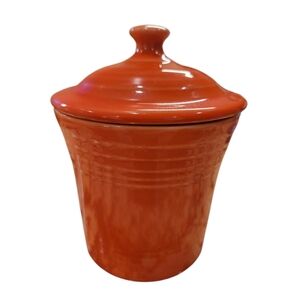 Fiesta 13 OZ Mini Canister 5 5/8 Inch Jam Jar POPPY